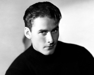 Errol Flynn in B&W