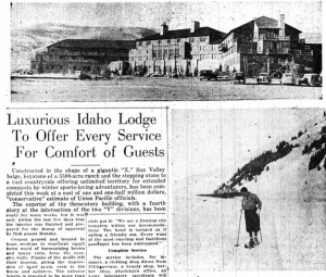 Sun Valley News Article