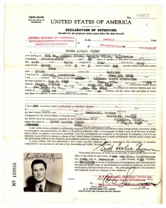 immigration form FLYNN