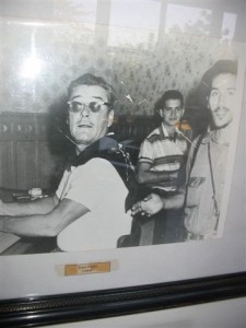 Errol drinking in cuba