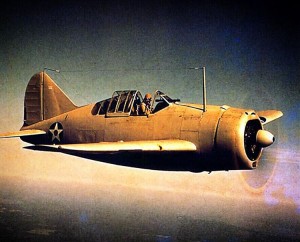 Brewster in flight