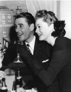 Errol and nora toasting
