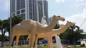The Sahara with Sunny Isle Trump Towers