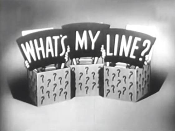 What's My Line?