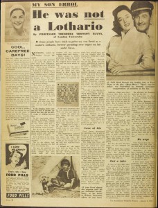 He was not a lathario