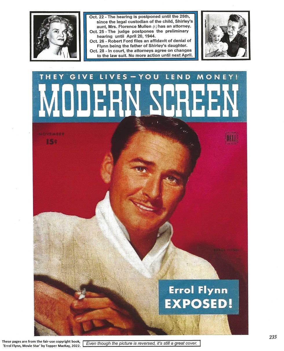 Errol Flynn, Kit Carson, & a dark Louis Kraft future